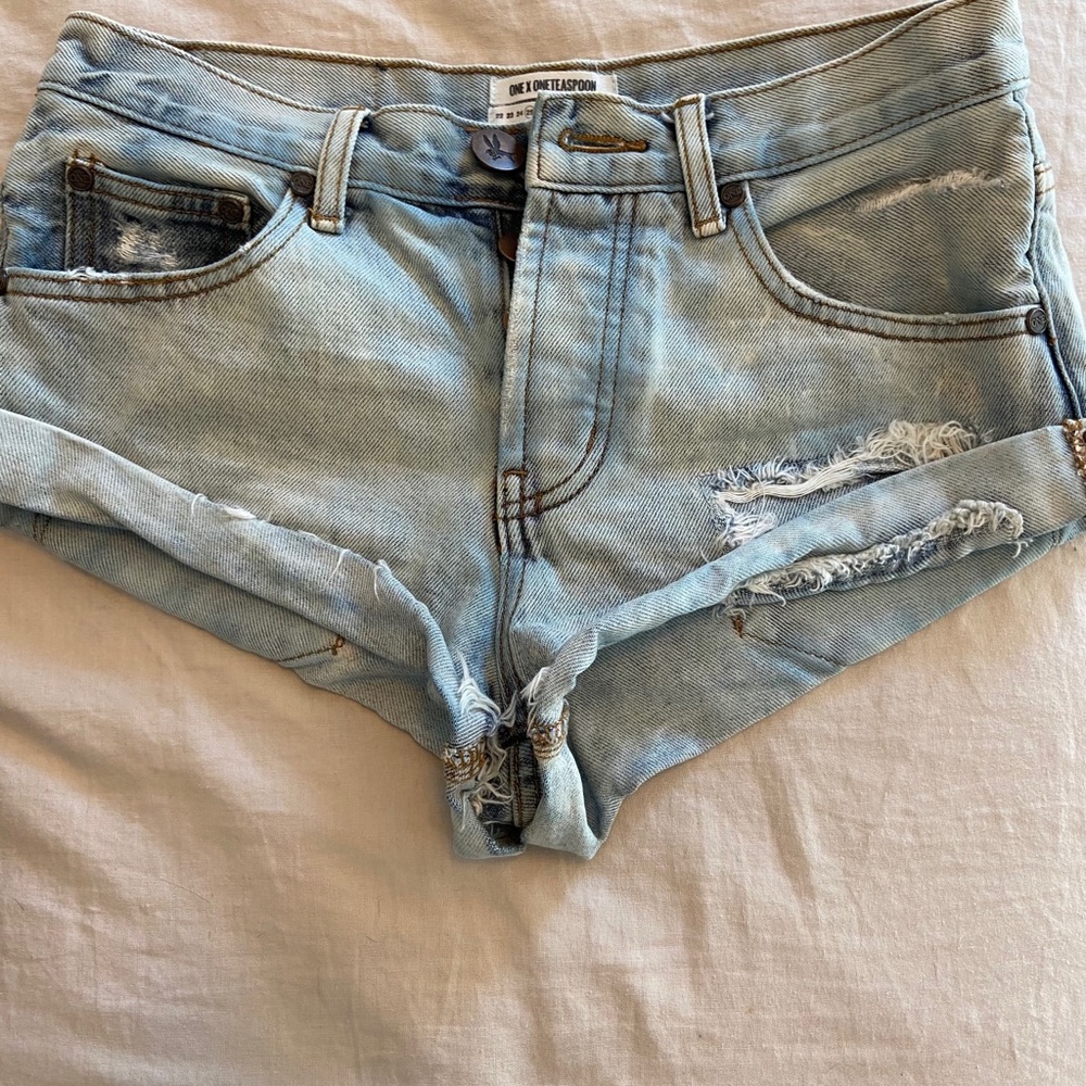 DENIM SHORTS - ONE TEASPOON